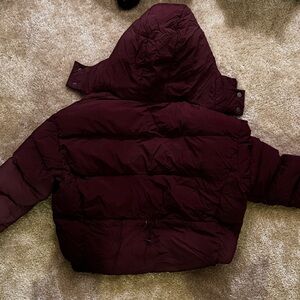 Lucky Brand Burgundy Puffer SIze M